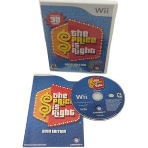 The Price is‎ Right (Nintendo Wii, 2008) Complete, Tested/Working
